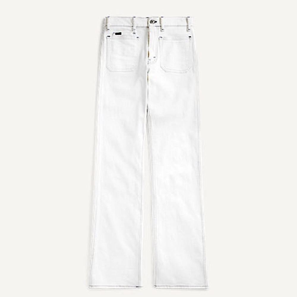 Polo by Ralph Lauren | White Flare Jean - Size 26R- Excellent Condition​​​​​ - Picture 8 of 12